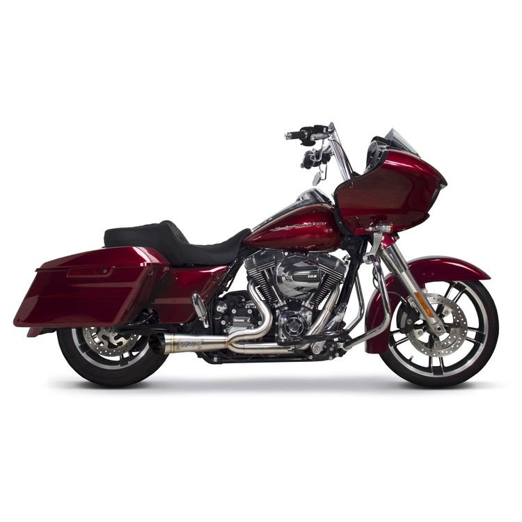 ex14b Two Brothers Turnout 2-Into-1 Shorty Exhaust For Harley - Image 1