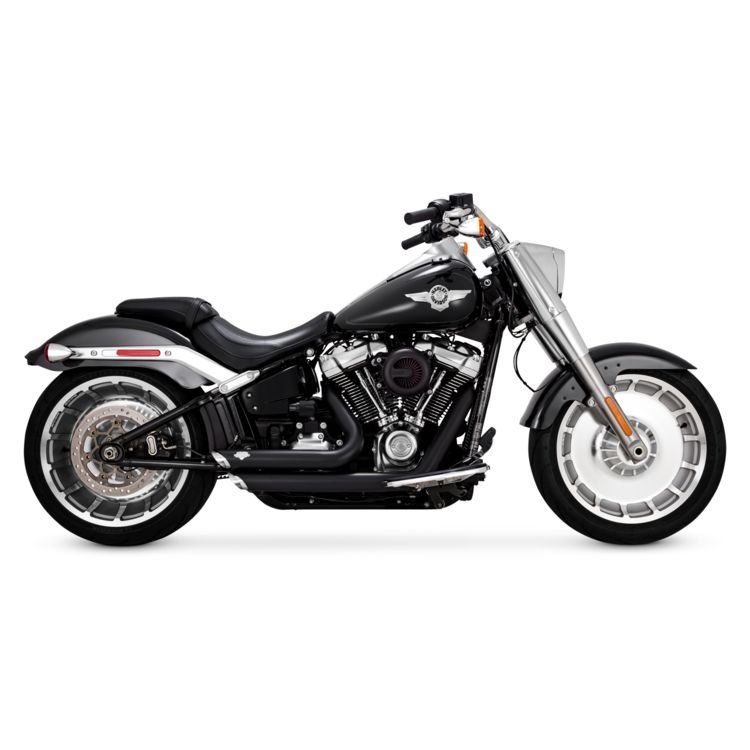 ex9 Vance & Hines Shortshots Staggered Exhaust For Harley - Image 1