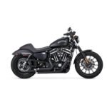 Vance & Hines Shortshots Staggered Exhaust For Harley - Image 2