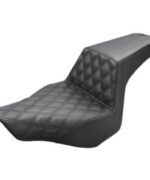 Saddlemen Step-Up LS Lattice Stitch Seat For Harley - Image 3