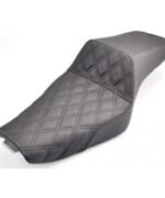 Saddlemen Step-Up LS Lattice Stitch Seat For Harley - Image 2