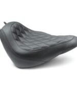 Mustang Wide Tripper Diamond Solo Seat For Harley