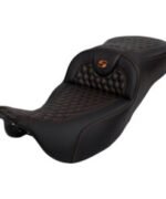 Saddlemen Roadsofa HC Honeycomb 2-Up Seat For Harley