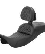 Saddlemen Roadsofa HC Honeycomb 2-Up Seat For Harley - Image 3